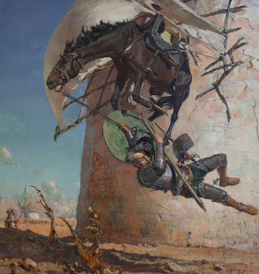 Don Quijote de la Mancha y Cervantes en el arte